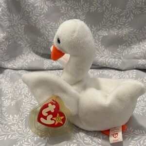 Ty Beanie Babies Gracie Rare tag errors